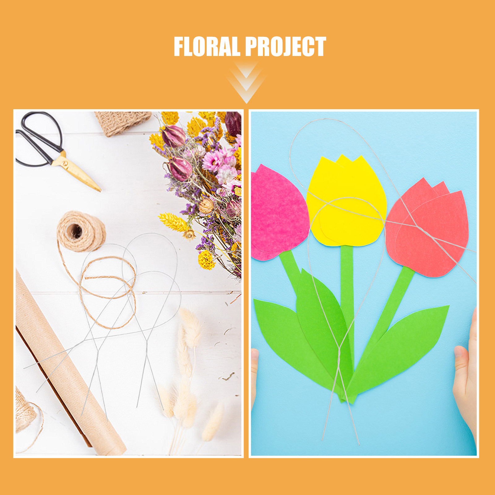 250 قطعة من أسلاك الورد الملفو - مراجعة Florist Wreath Supply وسعره
