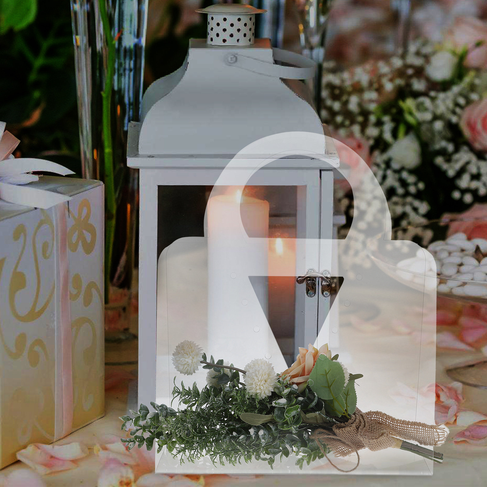 4 قطع من أكياس هدايا الزهور ال - مراجعة The Florist Supply Shop وسعره