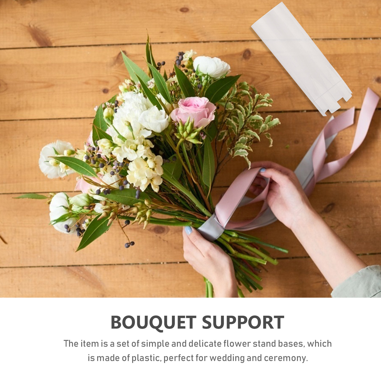 10 قطع من قواعد الباقات البلاس - مراجعة The Florist Supply Shop وسعره
